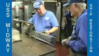 Ship Restoration Team on the USS Midway Museum