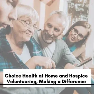 Making a Difference | Volunteering for an hour each week makes a difference in the life of a spouse, or caregiver and gives them the chance to run to get groceries, do banking and more