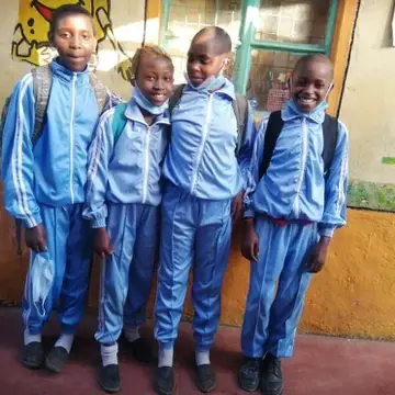 School teens at smile community centre