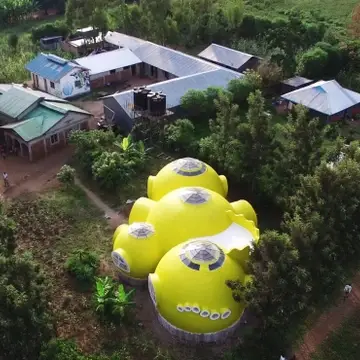Volunteer Dome House in Kenya