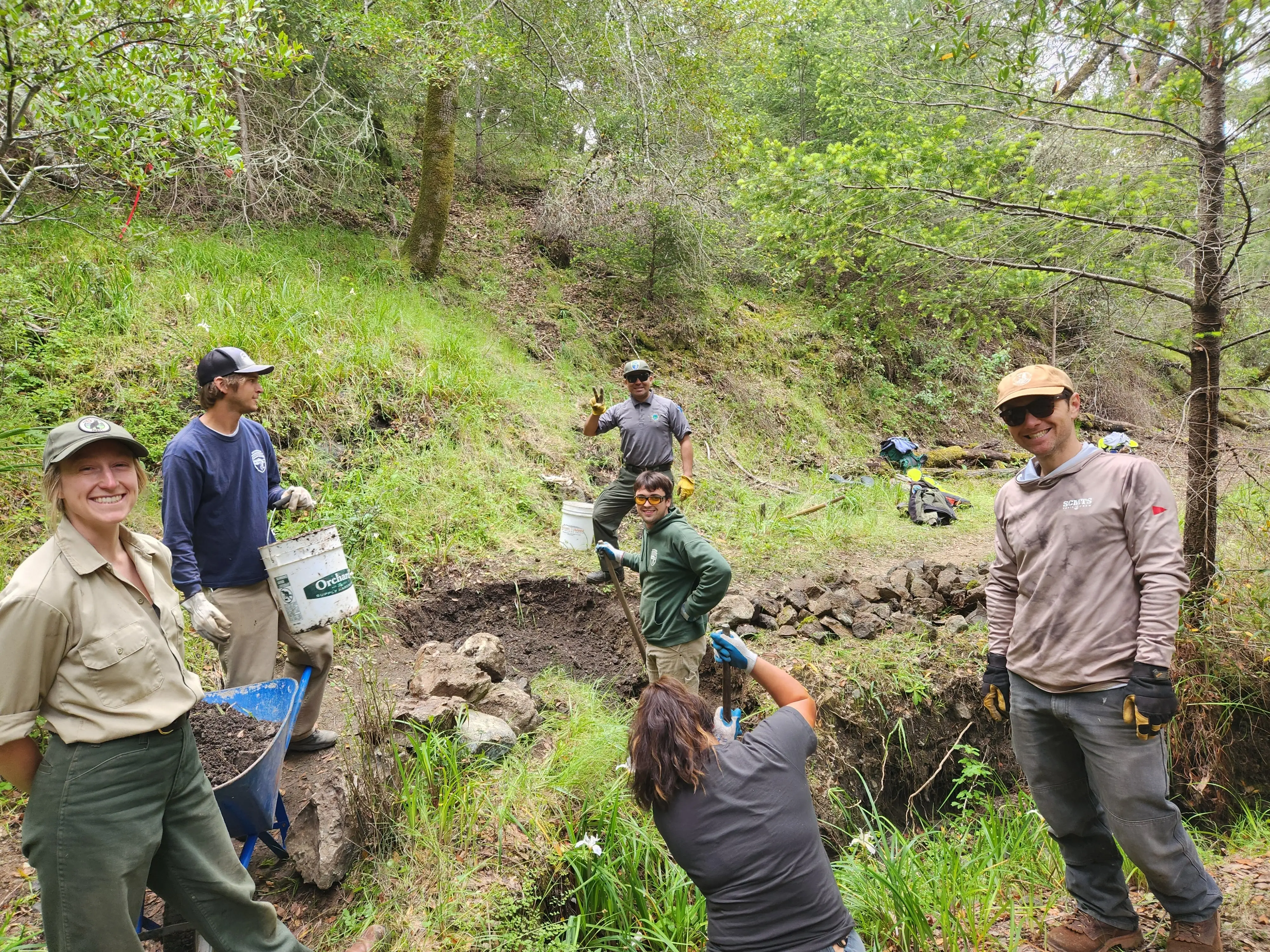 Mt. Tamalpais Trail Stewardship Day With Marin Water