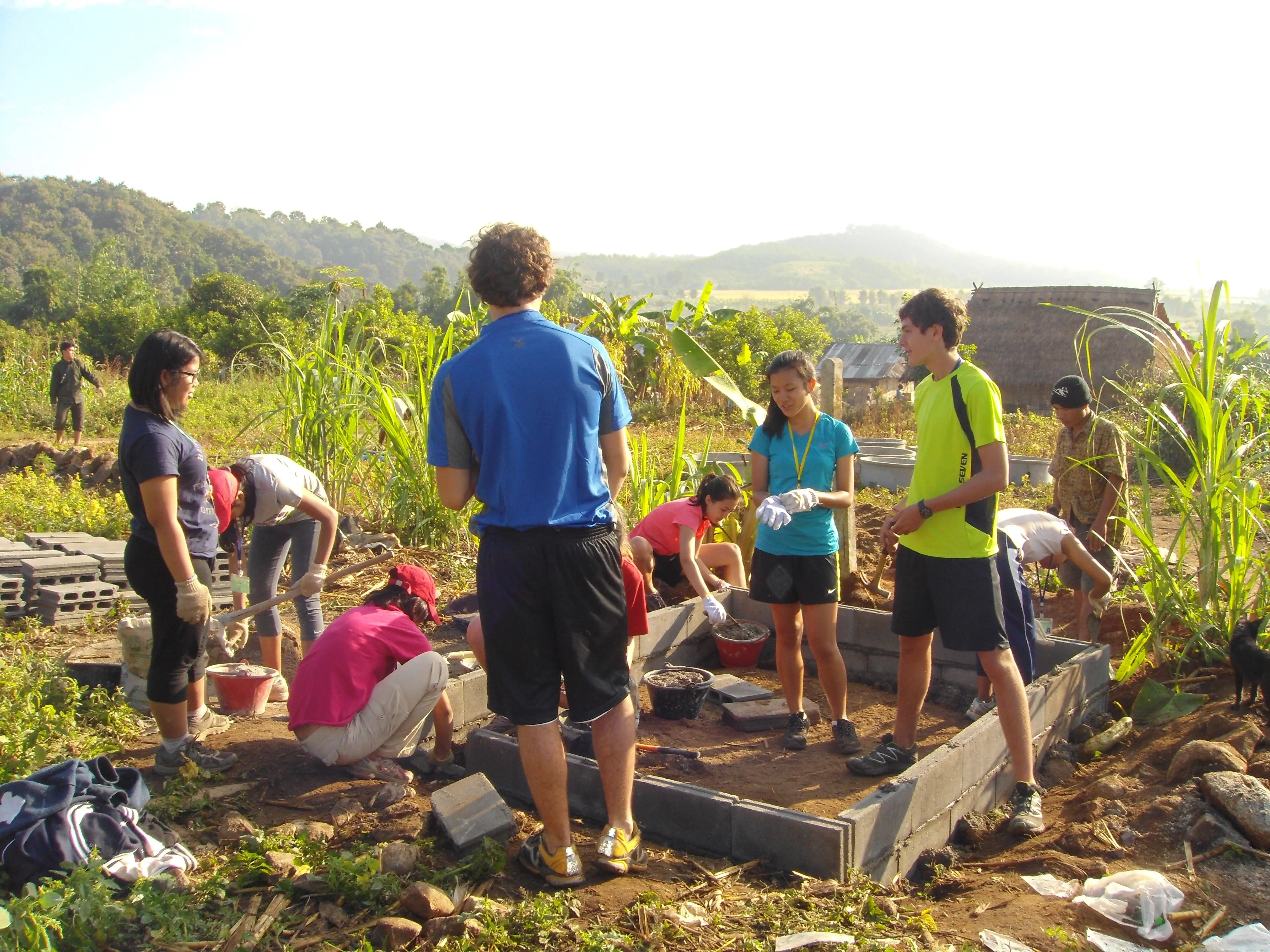 High School Outdoors in the tribes