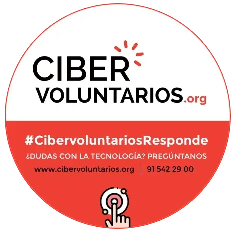 Sello de Cibervoluntarios