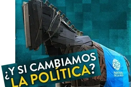 Afiche que dice ¿Y si cambiamos la política?