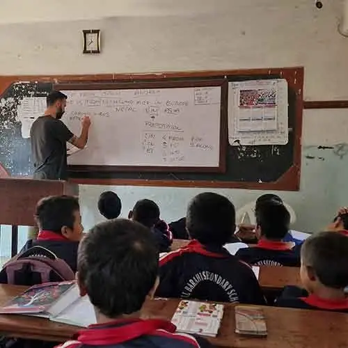 Experience Teaching English Volunteer in Schools and Monasteries in Nepal