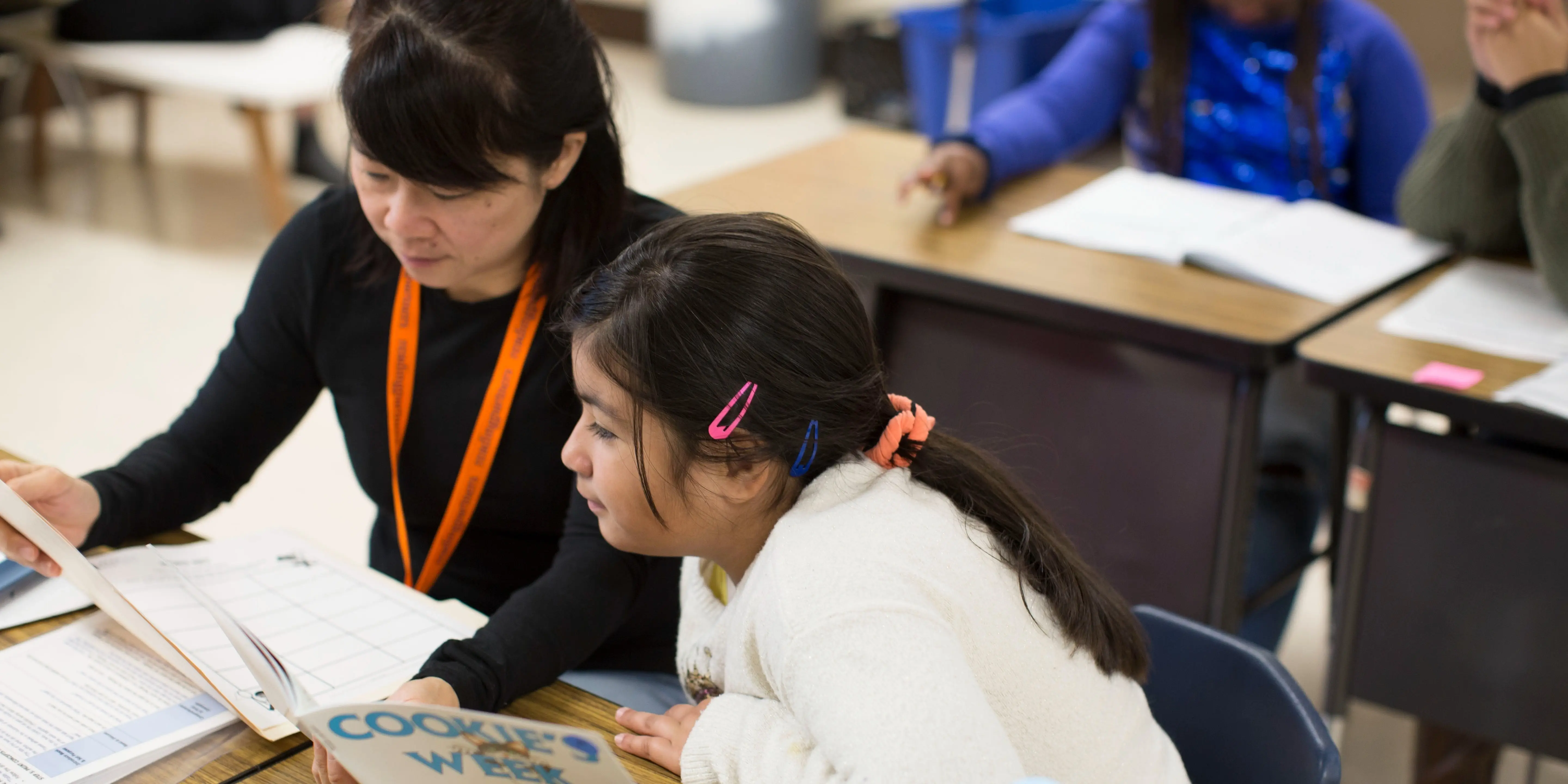 Literacy unlocks opportunity- become a reading partner (Columbia Heights)