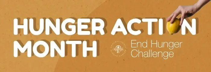 Hunger Action Month - Online End Hunger Challenge