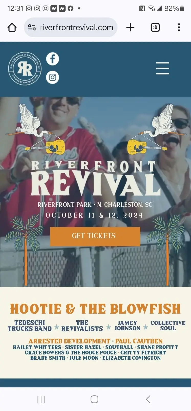 Volunteers needed for the riverfront revival concert 2 day event. 10-11-24 & 10-12-24