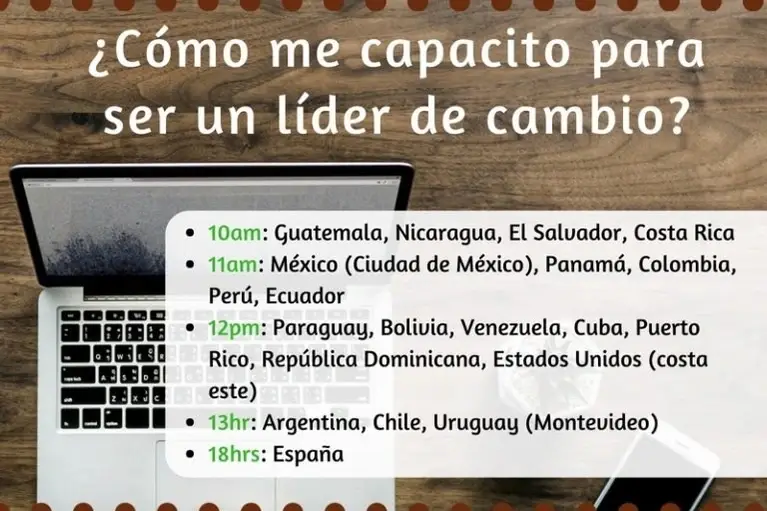 Flyer del webinario