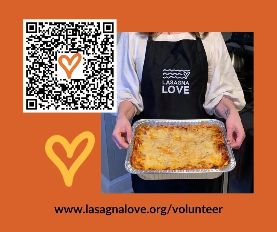 Feed families with Lasagna Love and VOLUNTEER on your own schedule