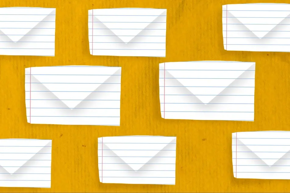 Illustration of envelopes.