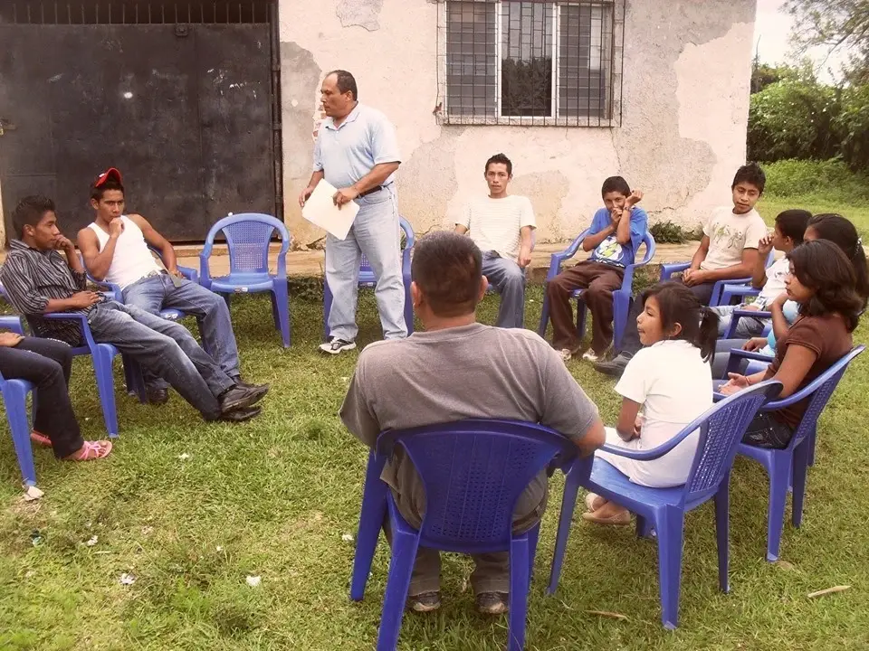 Un seminario con jóvenes en Honduras